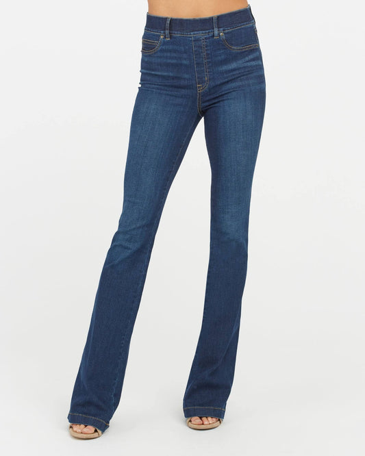 * Spanx Flare Jeans - Midnight Shade Xs